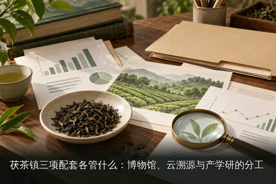茶产业报道与来源资料阅读主题示意图