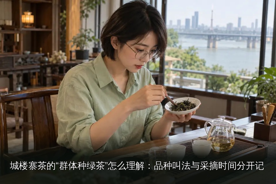 年轻女性品茶主题图｜武汉·茶叶观察与玻璃壶冲泡