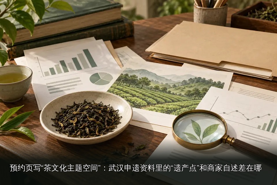 茶产业报道与来源资料阅读主题示意图